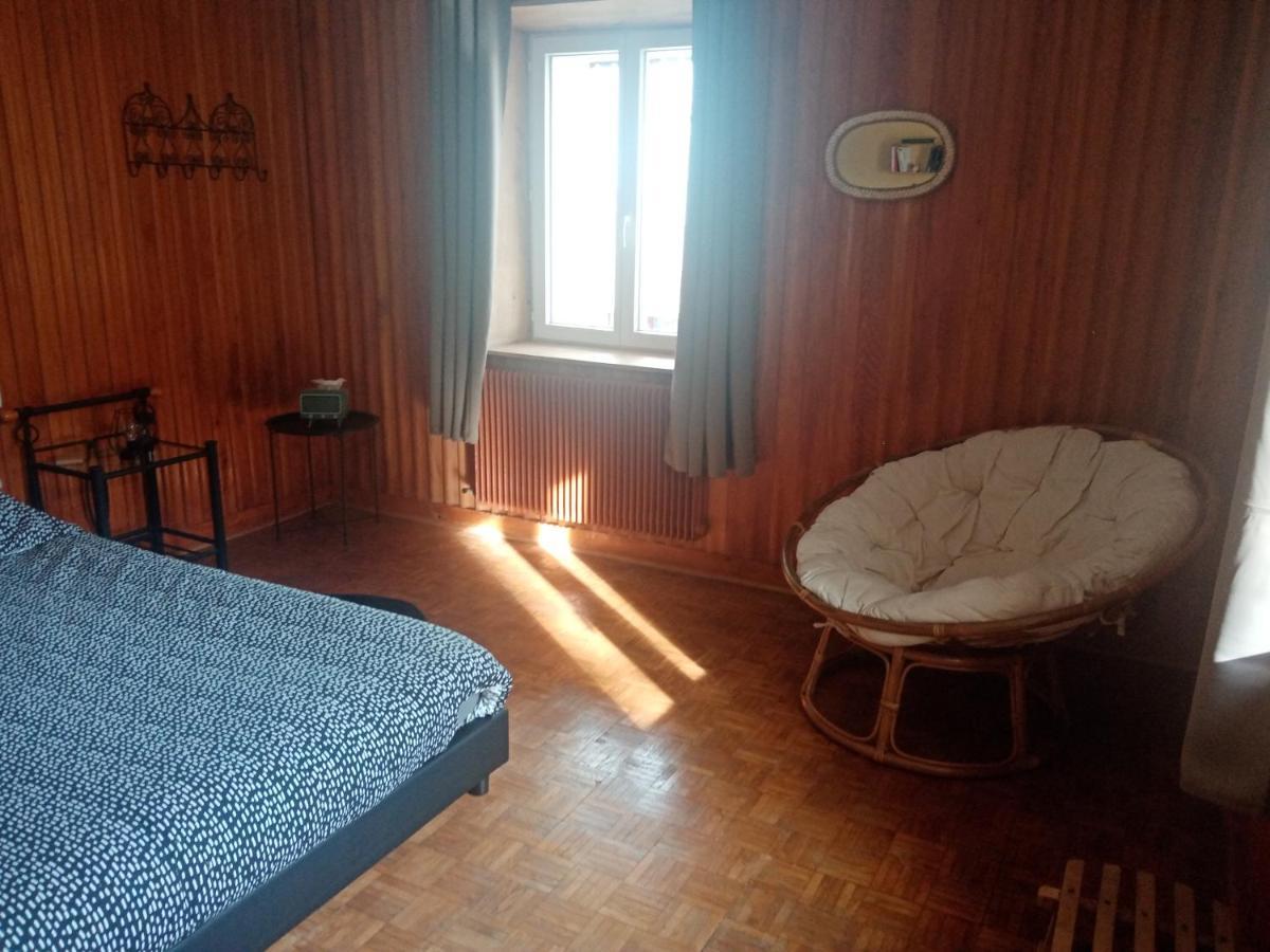 Bed and Breakfast Les P'Tites Pistes Chaux-des-Pres Exterior foto